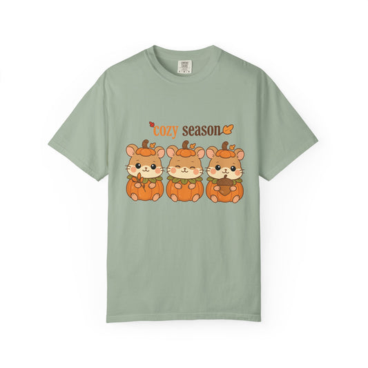 Pumpkin Trio Cozy Tee