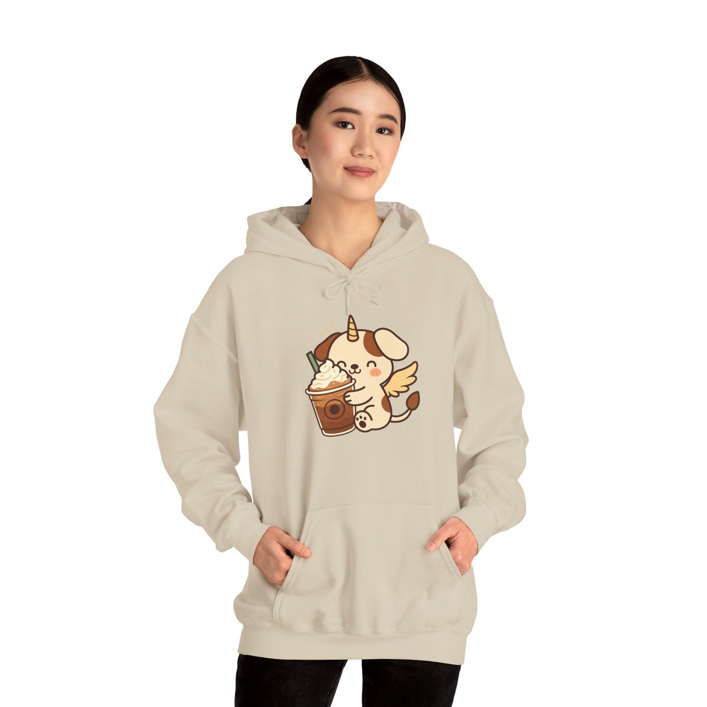 Creamicorn Pup Hoodie