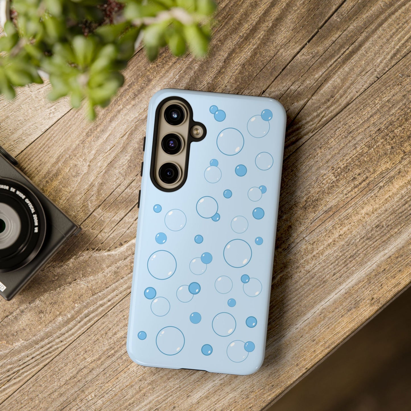 Bubbly Blue Case For Samsung