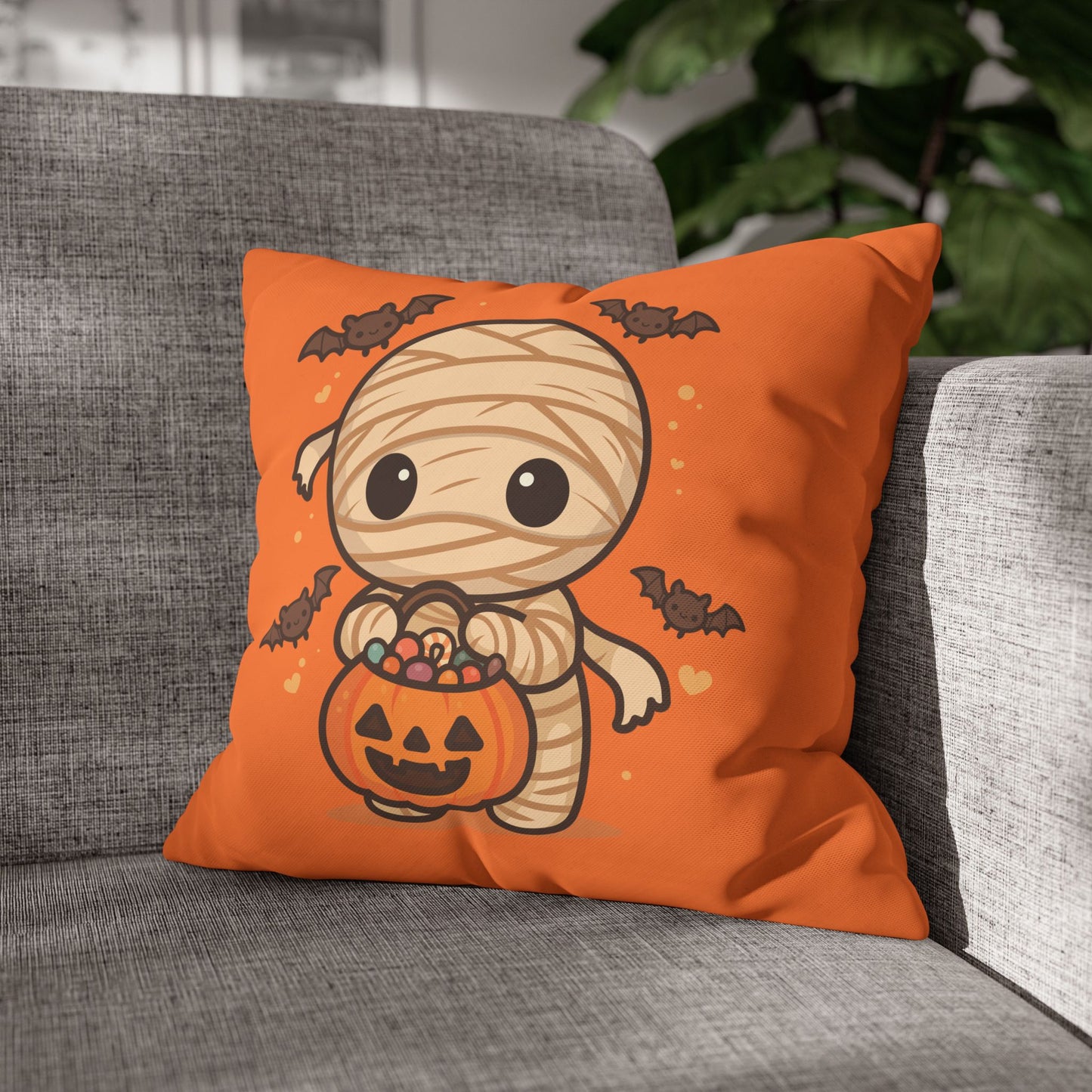 Candy Patrol Pillowcase – Square Poly Canvas Pillowcase