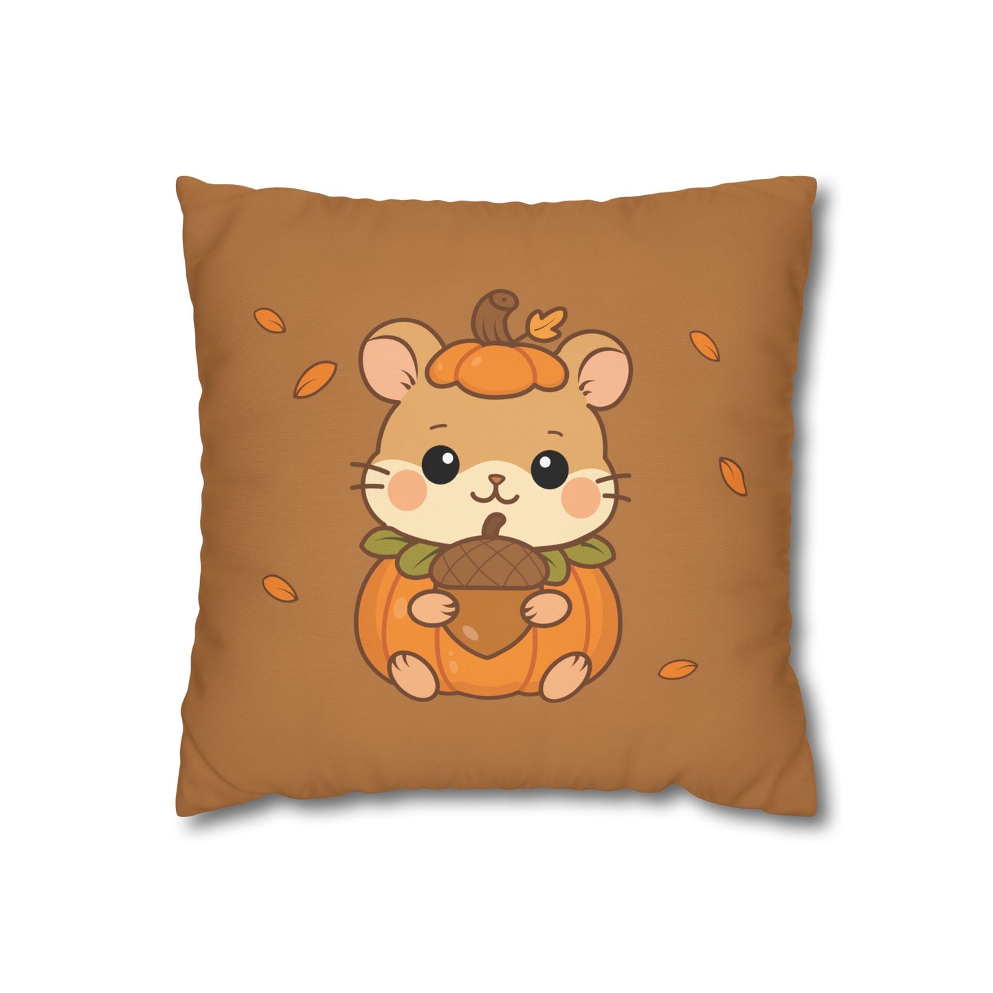 Pumpkin Whisker Pillowcase - Acorn Snuggle Buddy