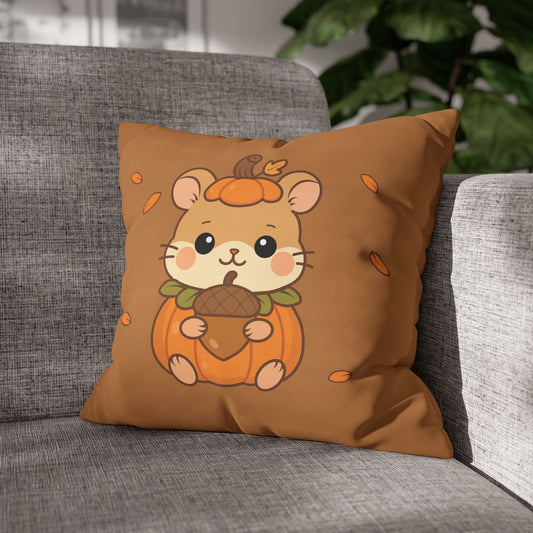 Pumpkin Whisker Pillowcase - Acorn Snuggle Buddy