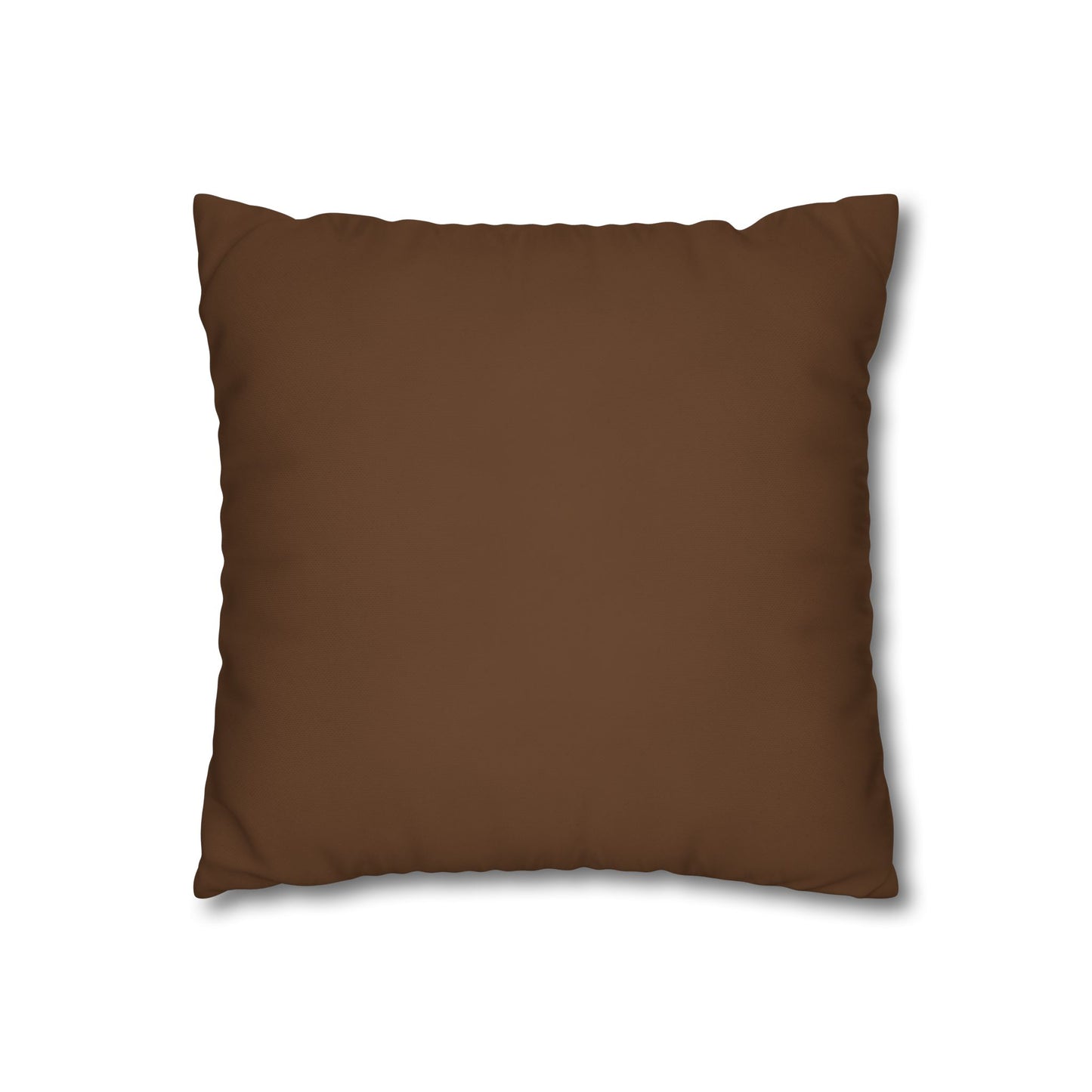 Pumpkin Spice & Duck Vibes – Square Poly Canvas Pillowcase